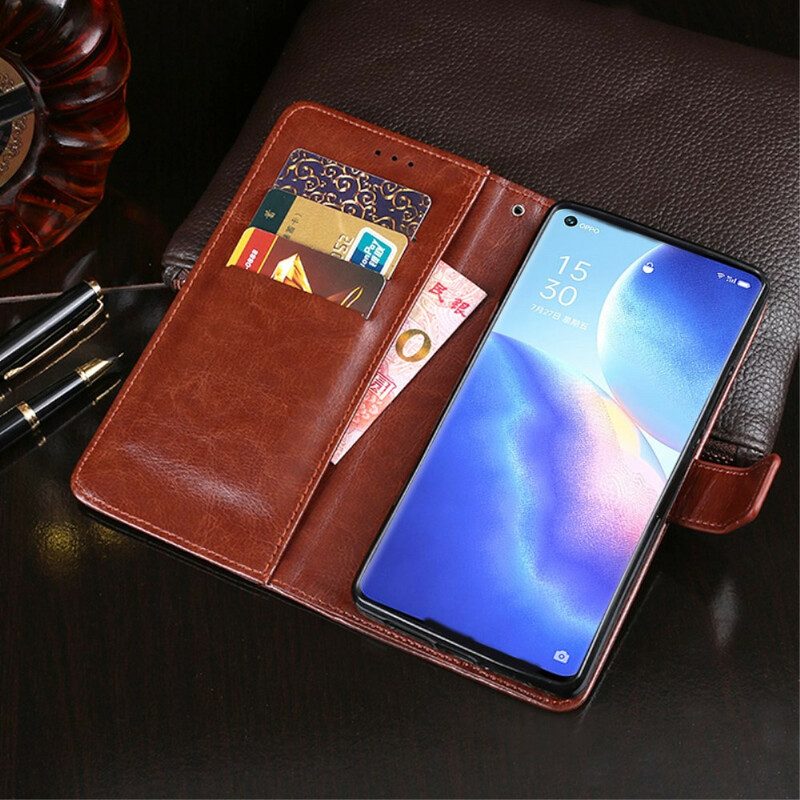 Folio Cover Oppo Find X3 Neo Similpelle Idewei