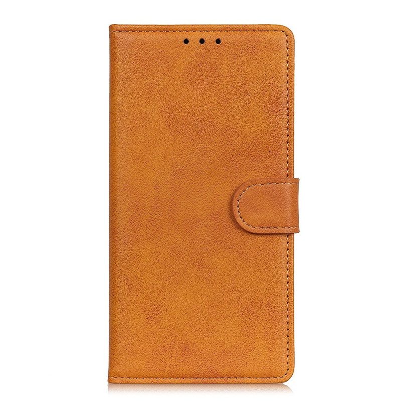 Folio Cover Motorola Edge 40 Pro Ecopelle Opaca