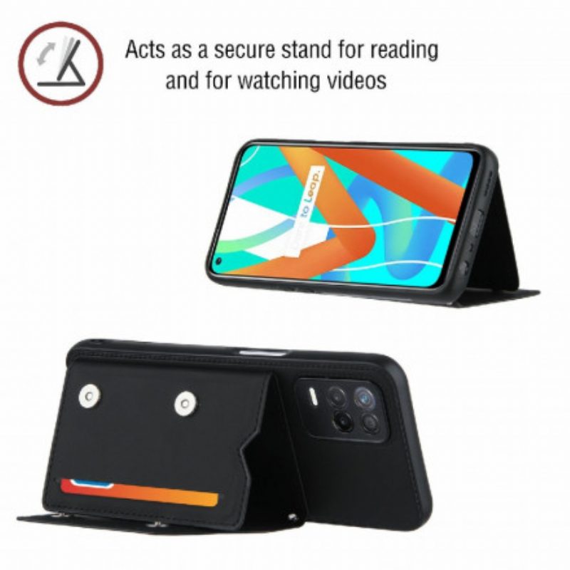 Cover Realme 8 5G Tracolla Portacarte