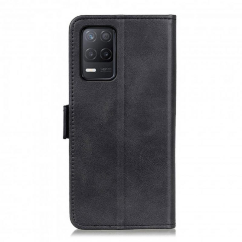 Custodia in pelle Realme 8 5G Folio Cover Doppio Lembo