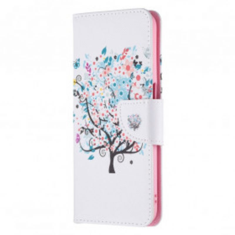 Folio Cover Realme 8 5G Albero Fiorito