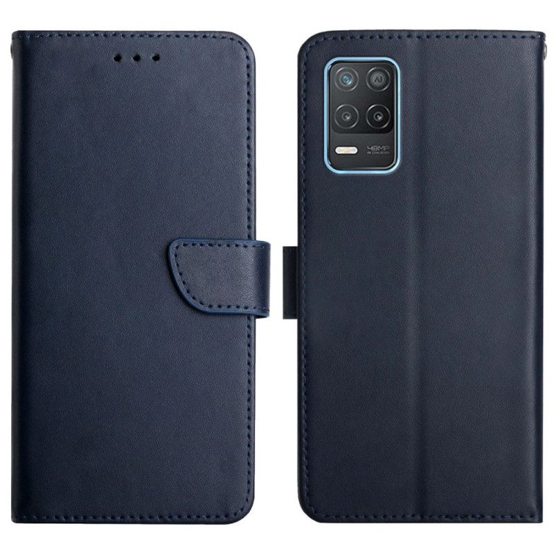 Folio Cover Realme 8 5G Vera Pelle Nappa