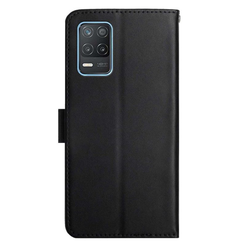 Folio Cover Realme 8 5G Vera Pelle Nappa