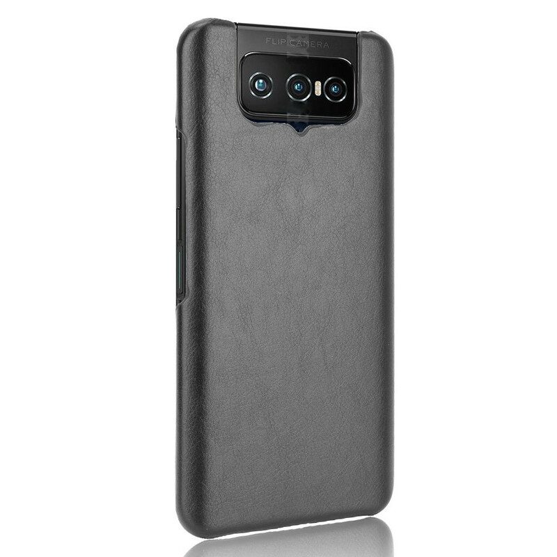 Cover Asus Zenfone 7 / 7 Pro Effetto Pelle Litchi