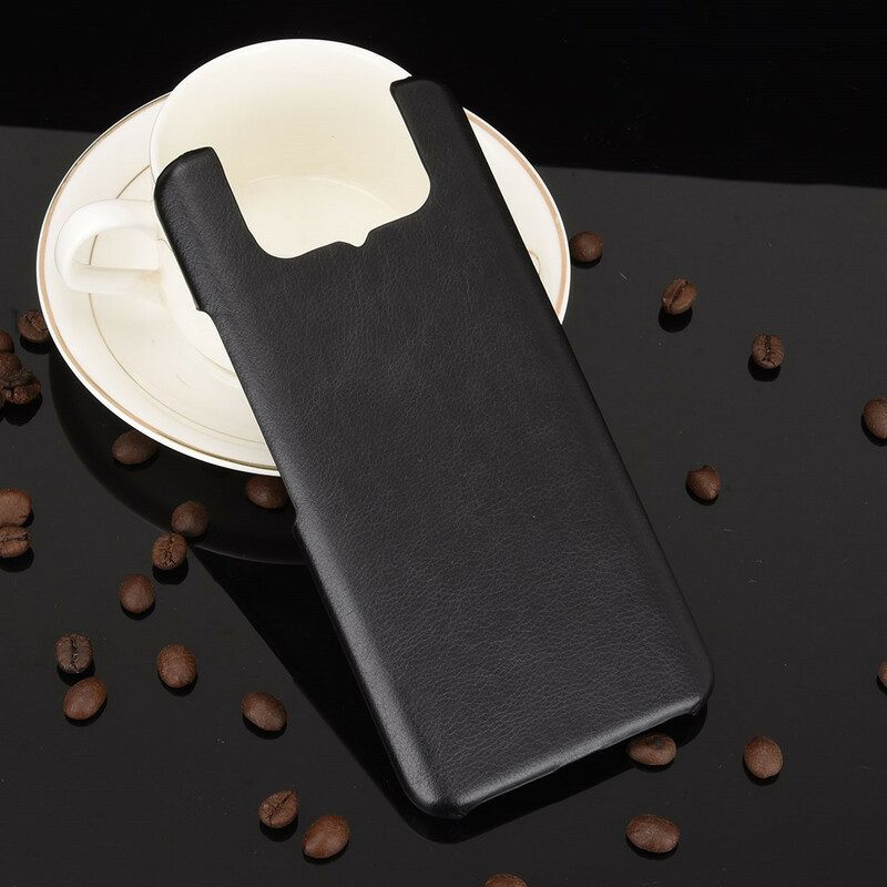 Cover Asus Zenfone 7 / 7 Pro Effetto Pelle Litchi