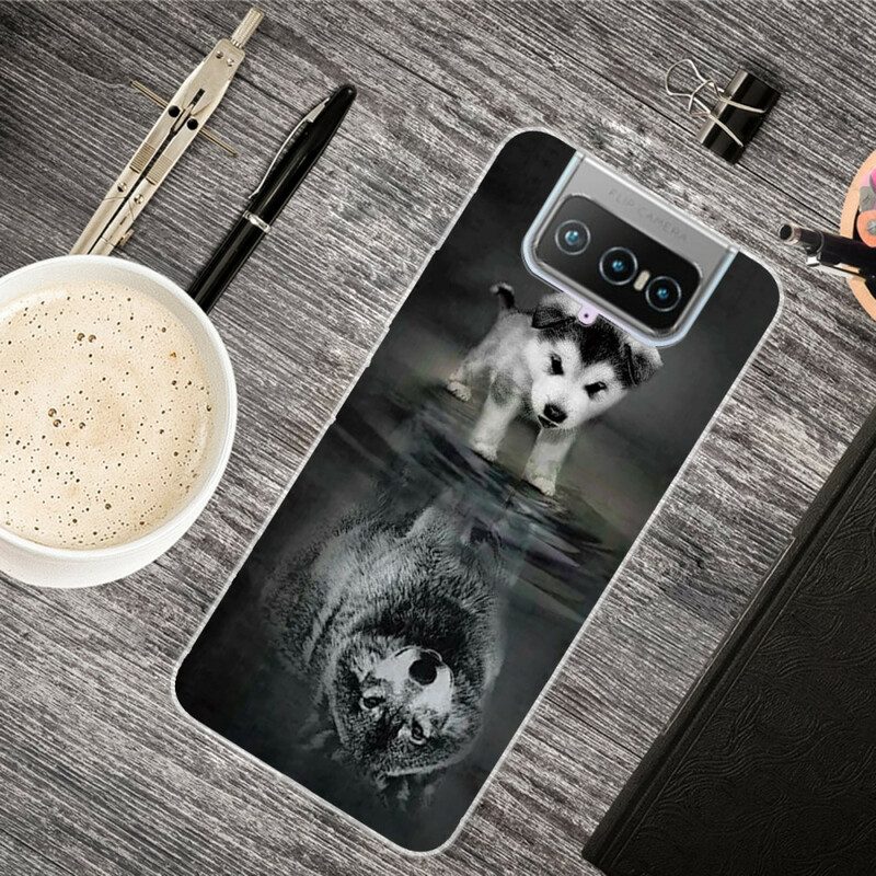 Cover Asus Zenfone 7 / 7 Pro Sogno Da Cucciolo