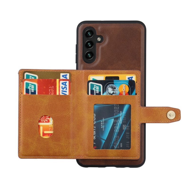 Cover Samsung Galaxy A34 5G Cinghia Di Supporto Per Porta Carte