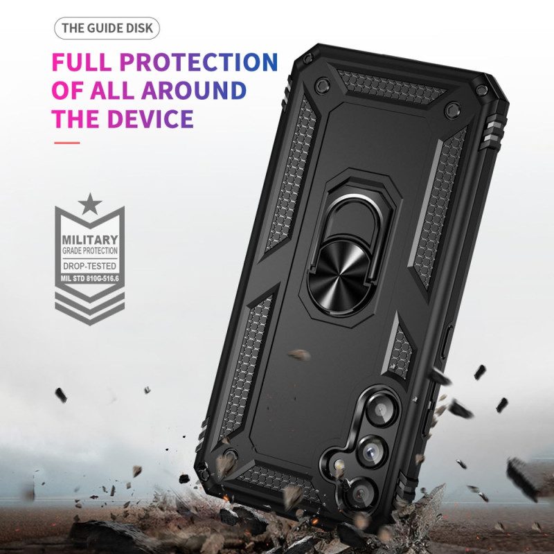 Cover Samsung Galaxy A34 5G Design Con Staffa Ad Anello