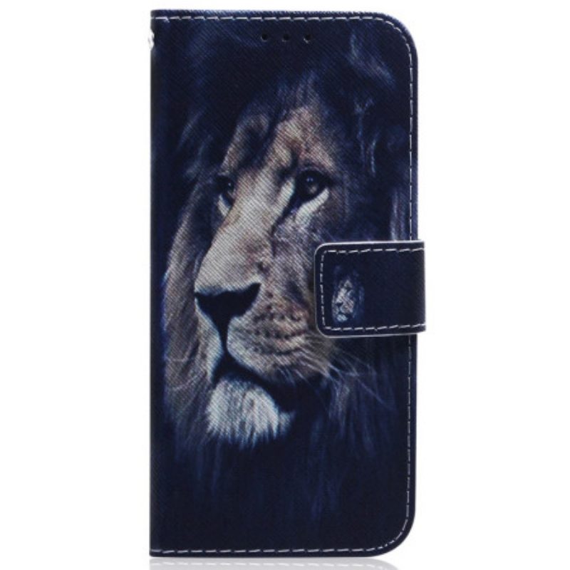 Folio Cover Samsung Galaxy A34 5G Cordino Leone