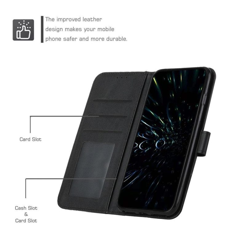 Folio Cover Samsung Galaxy A34 5G Linee Geometriche A Strisce