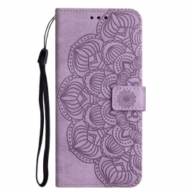 Folio Cover Samsung Galaxy A34 5G Mandala Strappy Discreto