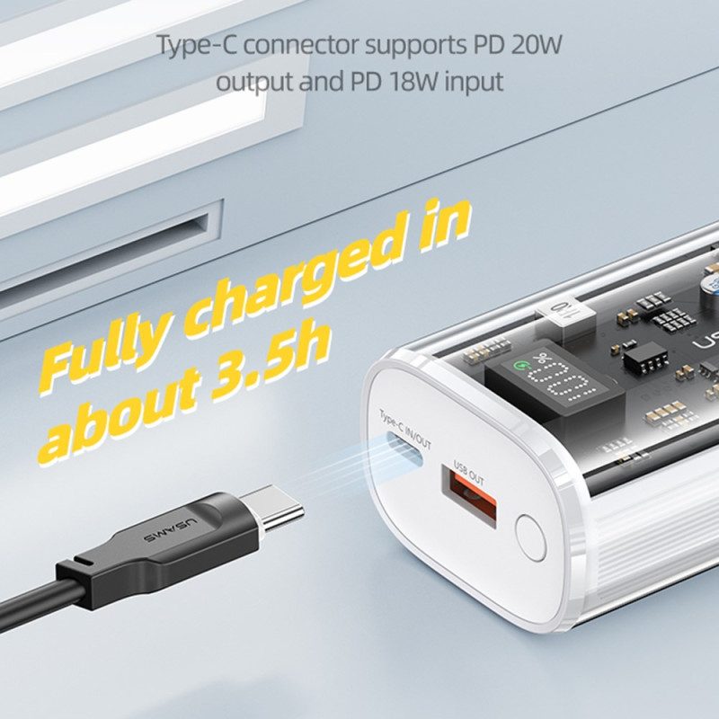 Batteria Esterna 9000Mah Display Digitale A Doppia Porta