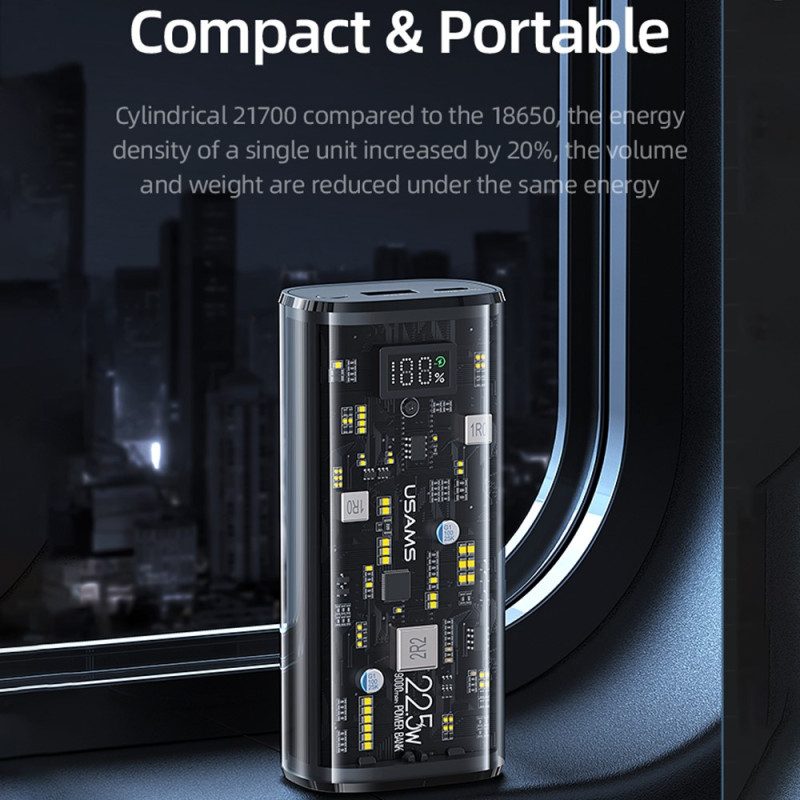 Batteria Esterna 9000Mah Display Digitale A Doppia Porta