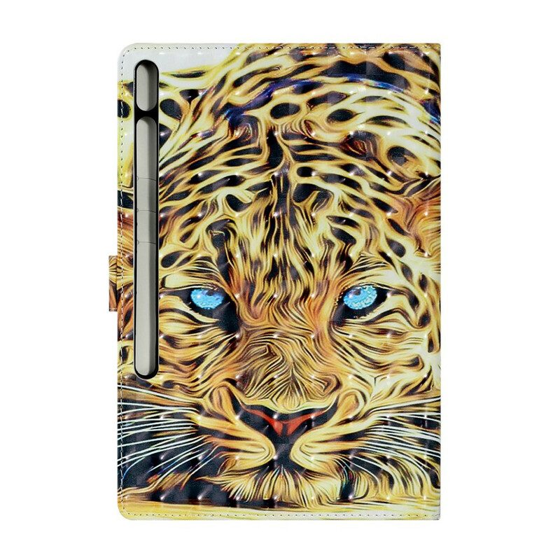 Custodia in pelle Samsung Galaxy Tab S8 Plus / Tab S7 Plus Arte Della Tigre