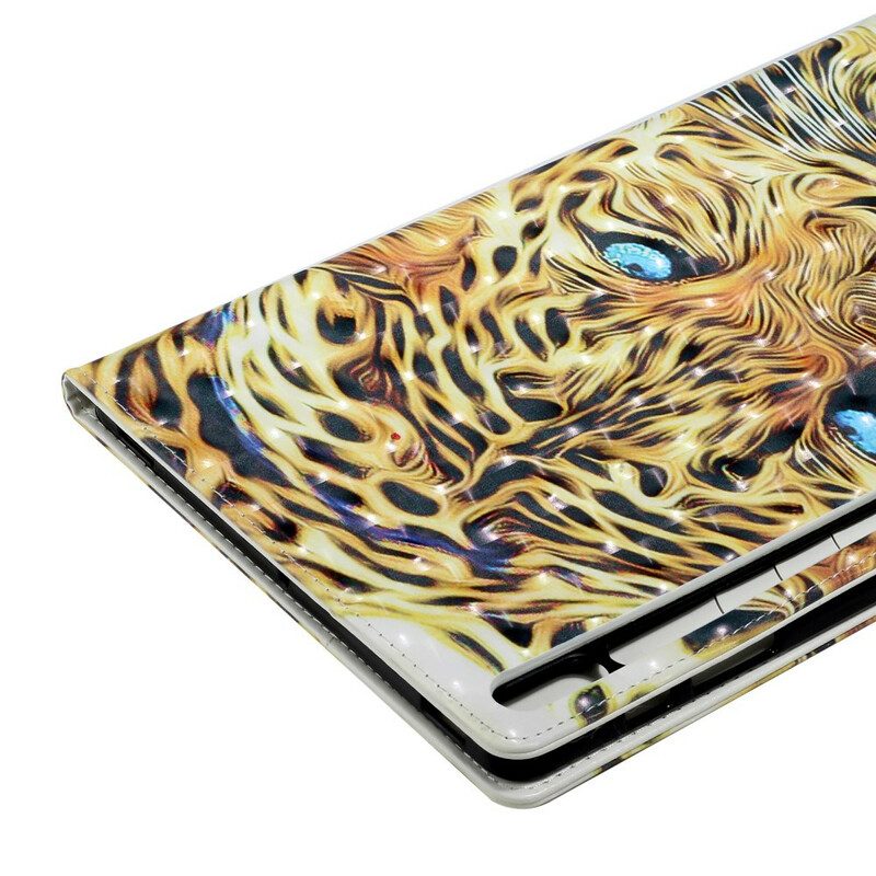 Custodia in pelle Samsung Galaxy Tab S8 Plus / Tab S7 Plus Arte Della Tigre