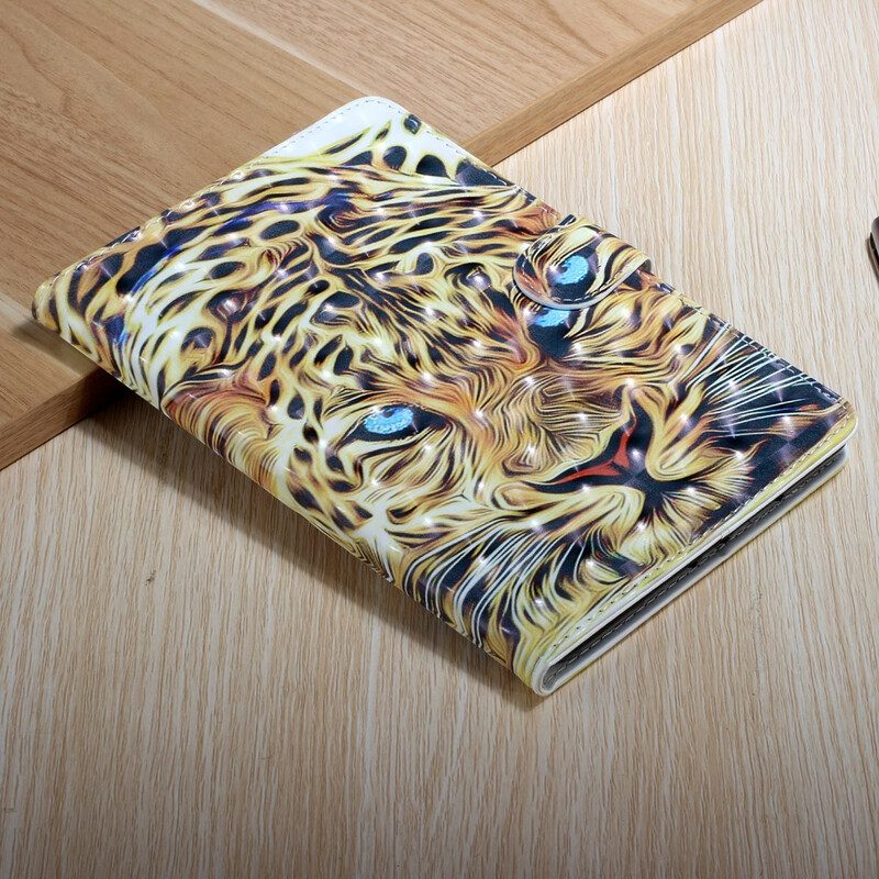 Custodia in pelle Samsung Galaxy Tab S8 Plus / Tab S7 Plus Arte Della Tigre