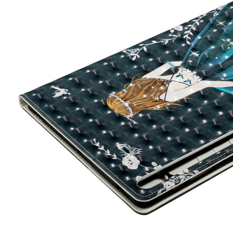 Custodia in pelle Samsung Galaxy Tab S8 Plus / Tab S7 Plus Signorina