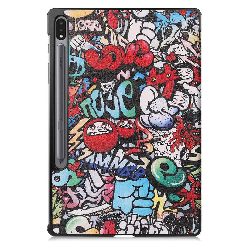 Custodia Samsung Galaxy Tab S8 Plus / Tab S7 Plus Graffiti Migliorati