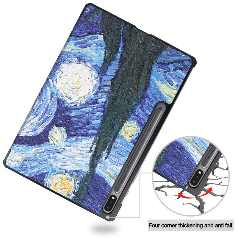 Custodia Samsung Galaxy Tab S8 Plus / Tab S7 Plus Van Gogh Migliorato