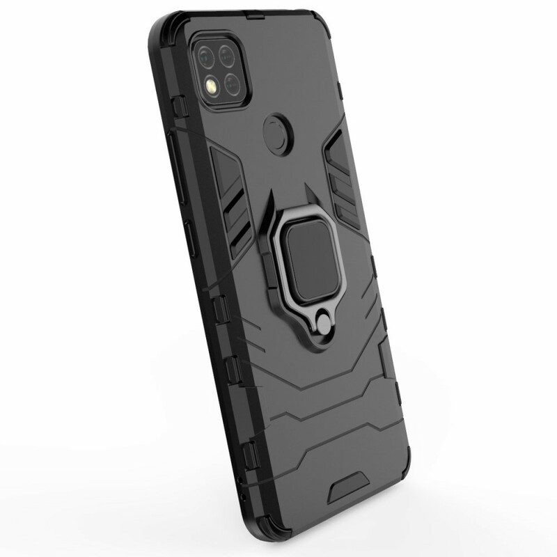 Cover Xiaomi Redmi 9C Anello Resistente