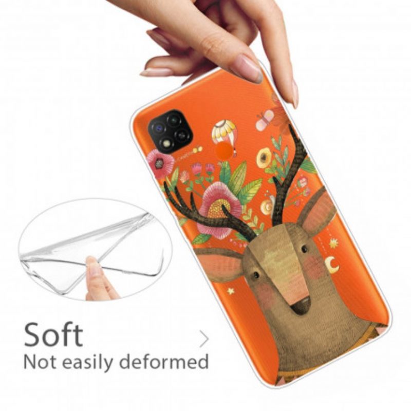 Cover Xiaomi Redmi 9C Cervo Tribale