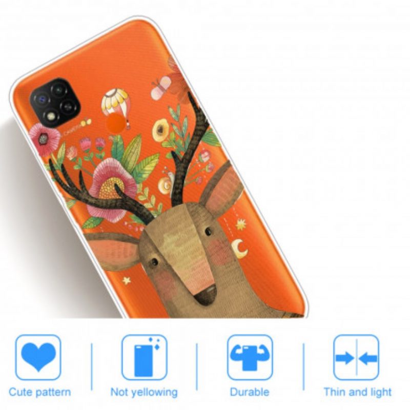 Cover Xiaomi Redmi 9C Cervo Tribale