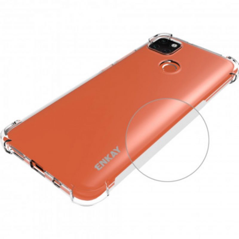 Cover Xiaomi Redmi 9C Combo E Schermo In Vetro Temperato Enkay