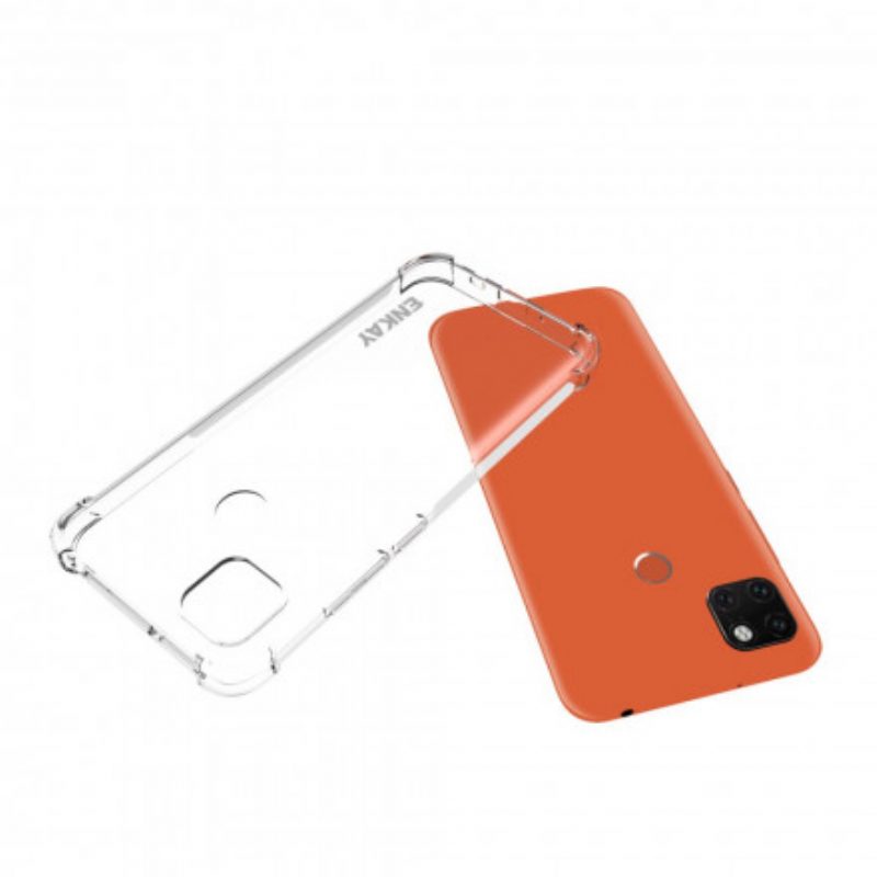 Cover Xiaomi Redmi 9C Combo E Schermo In Vetro Temperato Enkay