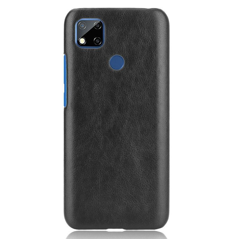 Cover Xiaomi Redmi 9C Effetto Pelle Litchi