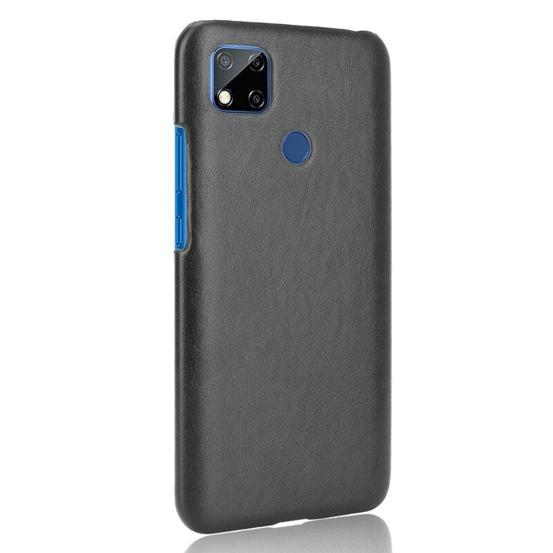 Cover Xiaomi Redmi 9C Effetto Pelle Litchi