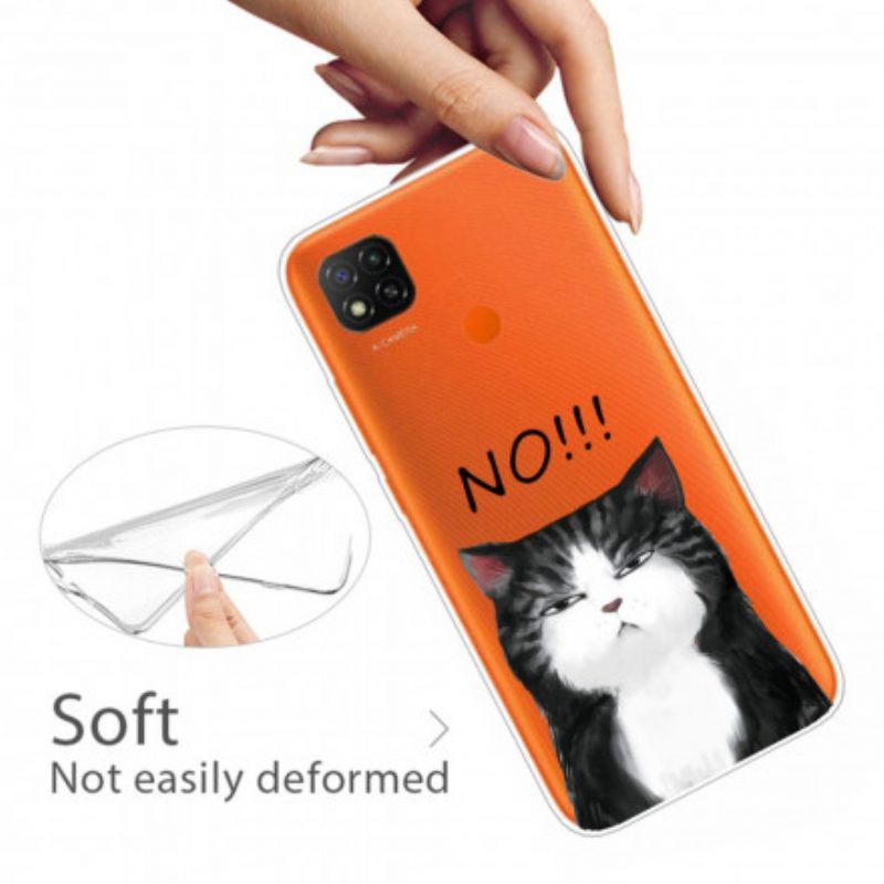 Cover Xiaomi Redmi 9C Il Gatto Che Dice Di No