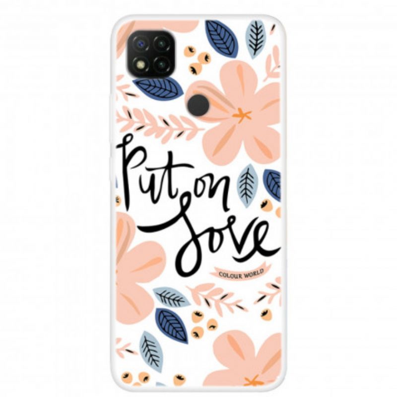 Cover Xiaomi Redmi 9C Indossa Amore