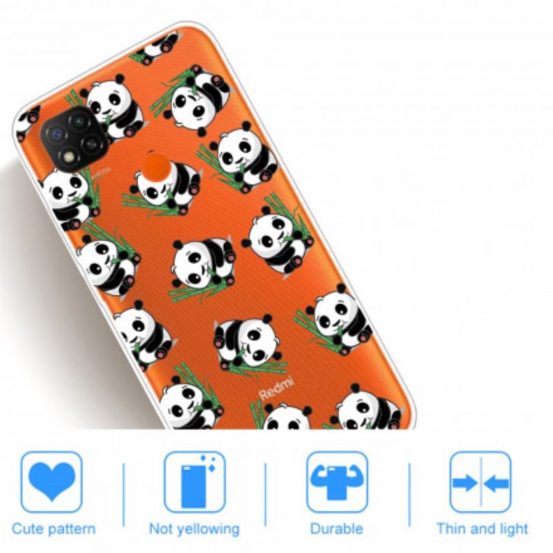 Cover Xiaomi Redmi 9C Piccoli Panda