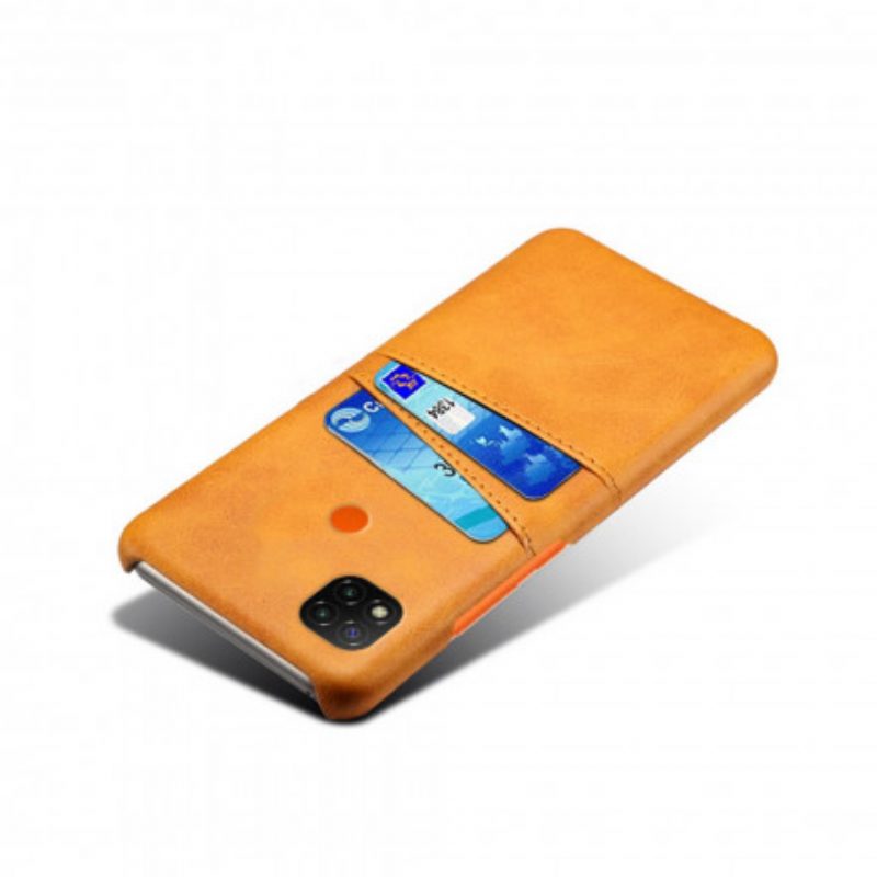 Cover Xiaomi Redmi 9C Portacarte Doppio Ksq