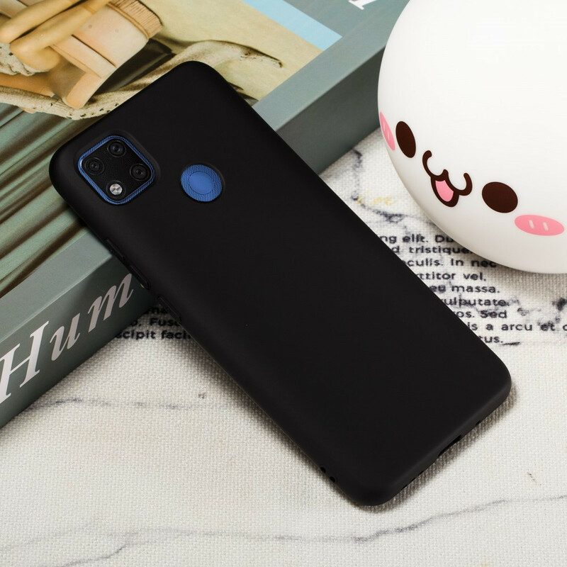 Cover Xiaomi Redmi 9C Silicone Liquido Con Cordino