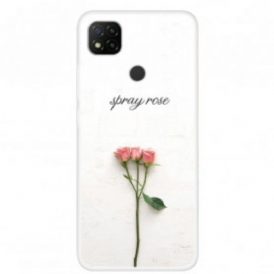 Cover Xiaomi Redmi 9C Spruzza Le Rose