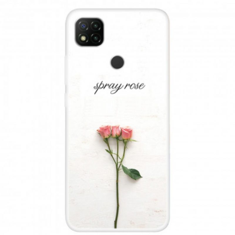 Cover Xiaomi Redmi 9C Spruzza Le Rose