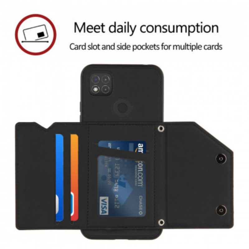 Cover Xiaomi Redmi 9C Supporto Multi-card Vivavoce