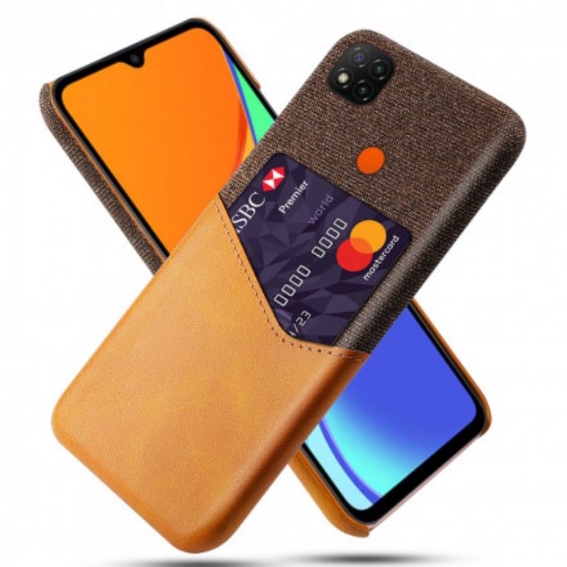 Cover Xiaomi Redmi 9C Titolare Della Carta Ksq