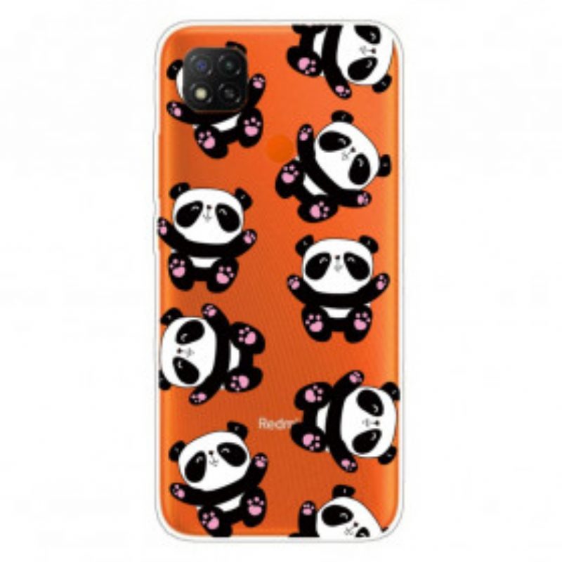 Cover Xiaomi Redmi 9C Top Panda Divertimento