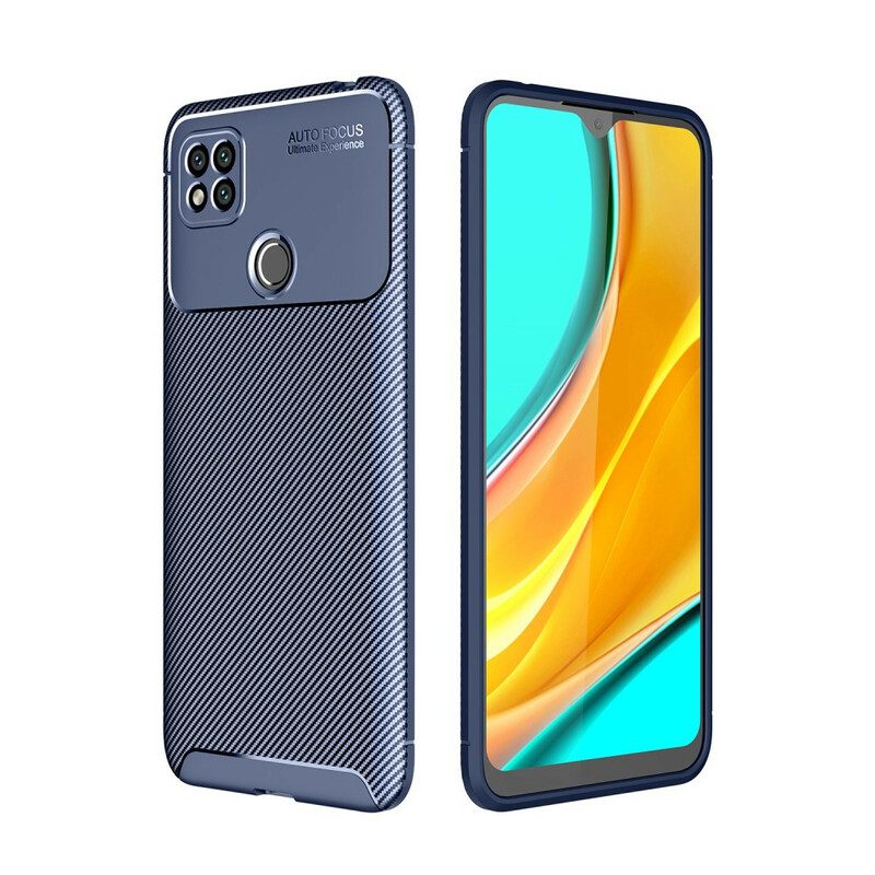 Cover Xiaomi Redmi 9C Tubo In Fibra Di Carbonio