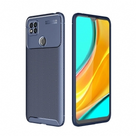 Cover Xiaomi Redmi 9C Tubo In Fibra Di Carbonio