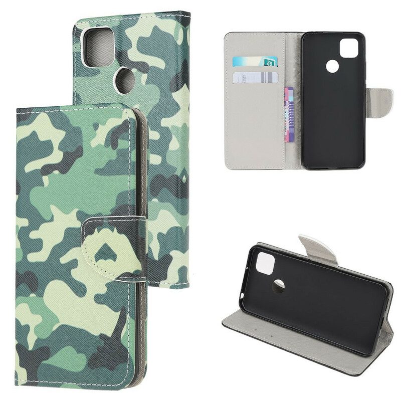 Custodia in pelle Xiaomi Redmi 9C Camuffare