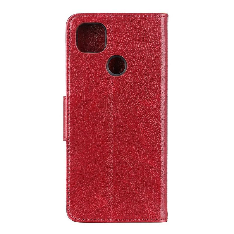 Custodia in pelle Xiaomi Redmi 9C Crosta Di Nappa