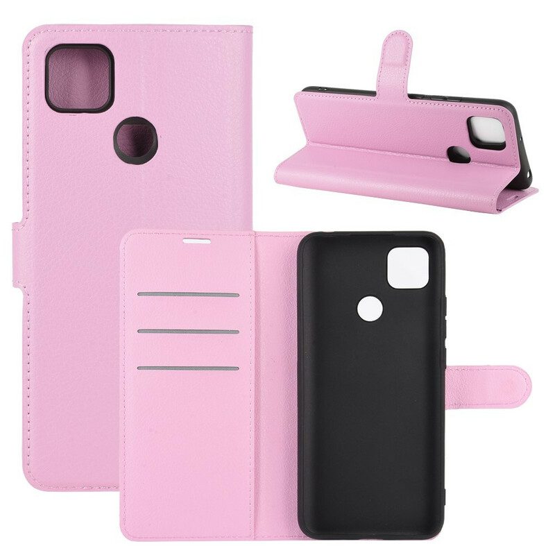 Custodia in pelle Xiaomi Redmi 9C Ecopelle Classica