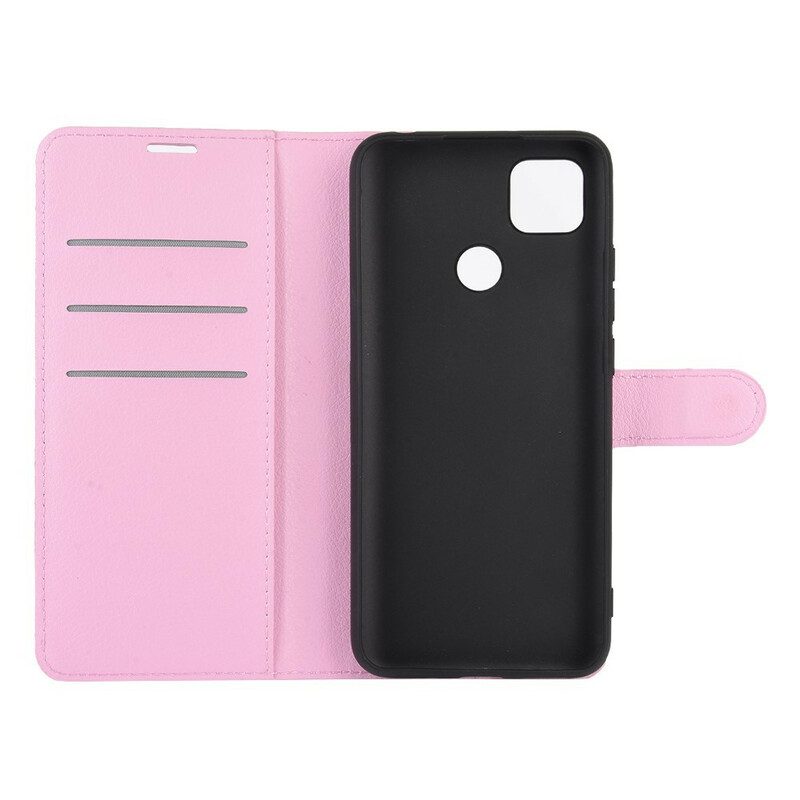 Custodia in pelle Xiaomi Redmi 9C Ecopelle Classica