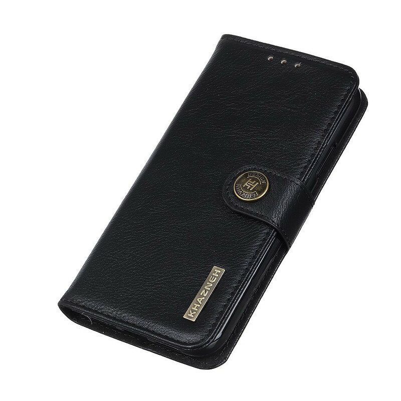 Custodia in pelle Xiaomi Redmi 9C Similpelle Khazneh