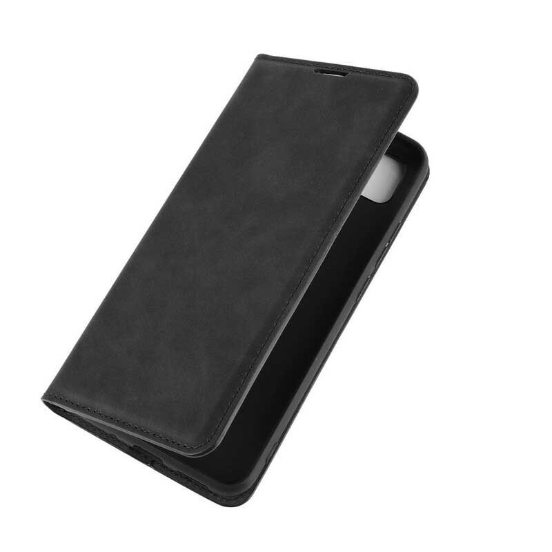 Folio Cover Xiaomi Redmi 9C Custodia in pelle Effetto Pelle Stile Business