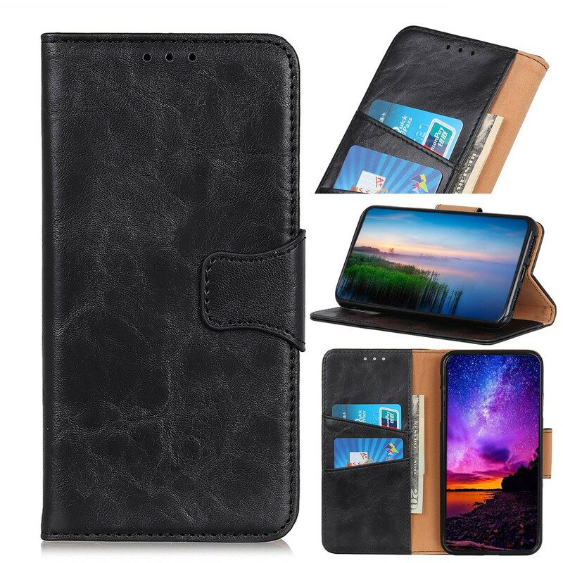 Folio Cover Xiaomi Redmi 9C Custodia in pelle Lembo Magnetico