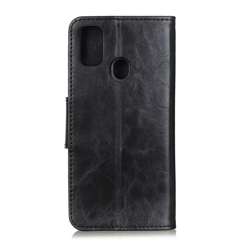 Folio Cover Xiaomi Redmi 9C Custodia in pelle Lembo Magnetico